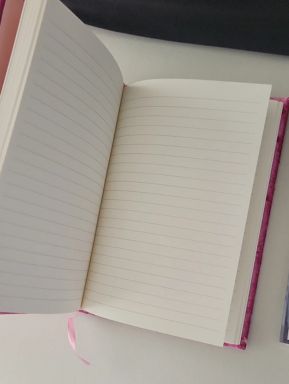 Pink Velvet Journal + Ernest Hemingway Notebook Set